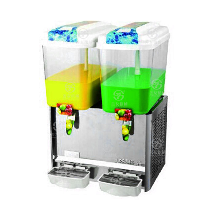 广州善友机械豪华型双缸冷热果汁机价格